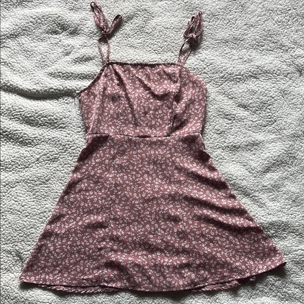 Floral Spaghetti Strap Dress